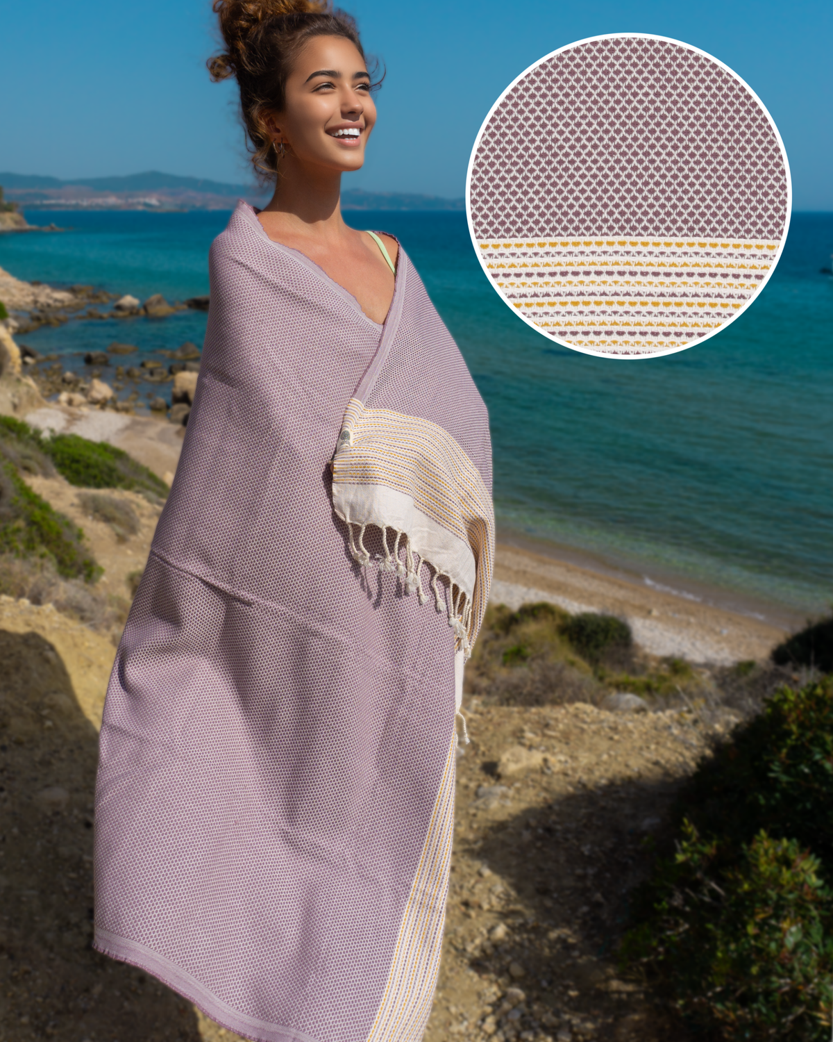 FJELVA Ritual Towel – Amber Sand