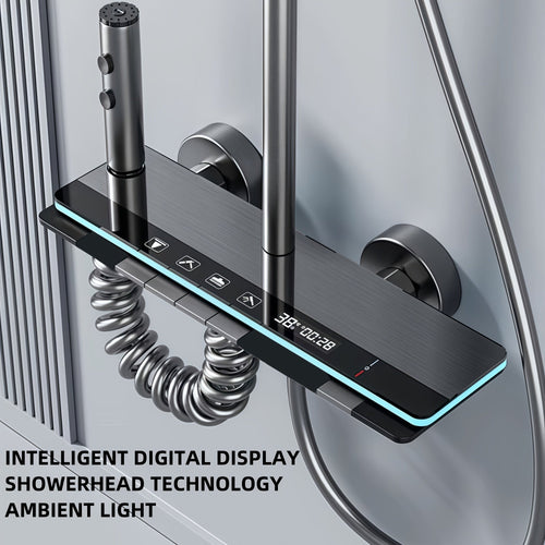 Shower Piano Light Wall-Mounted Rain System-1